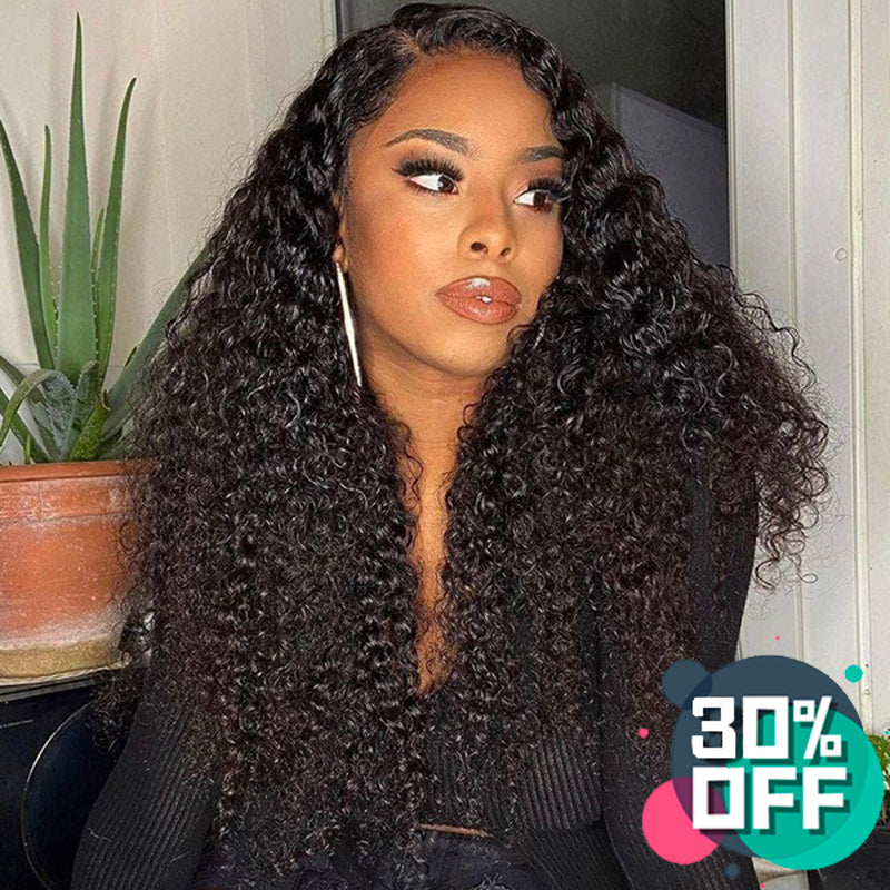Exotic Curly 4x4 5x5 13x4 Lace Frontal Closure Wig (HD lace