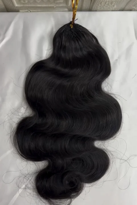 BODY WAVE Crochet hair extensions 100% human hair top quality - pegasuswholesale