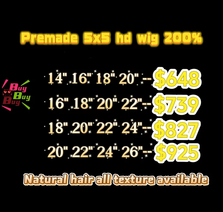 [NEW HD WIG] 5x5 HD WIG 4 WIGS DEAL NEW PRODUCT NATURAL COLOR closure WIG