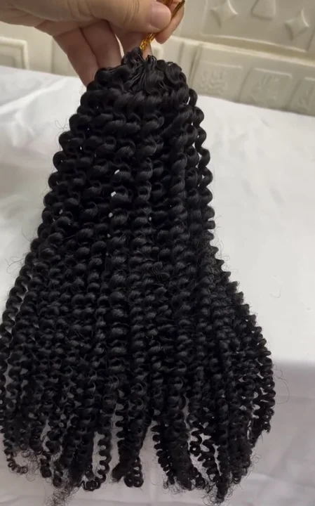 KINKY CURLY Crochet hair extensions 100%human hair top quality - pegasuswholesale