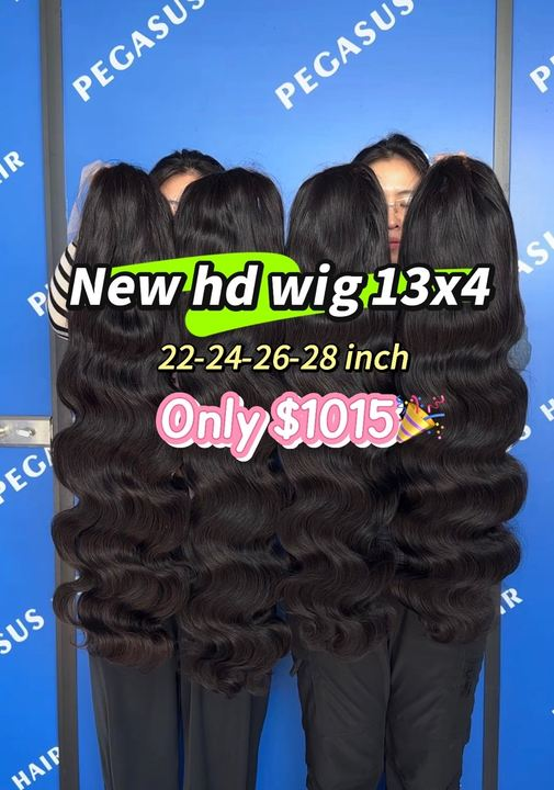 [PREMADE HD WIG] natural color 13x4 hd wig deal 200% straight /body wave/ deep wave/ curly
