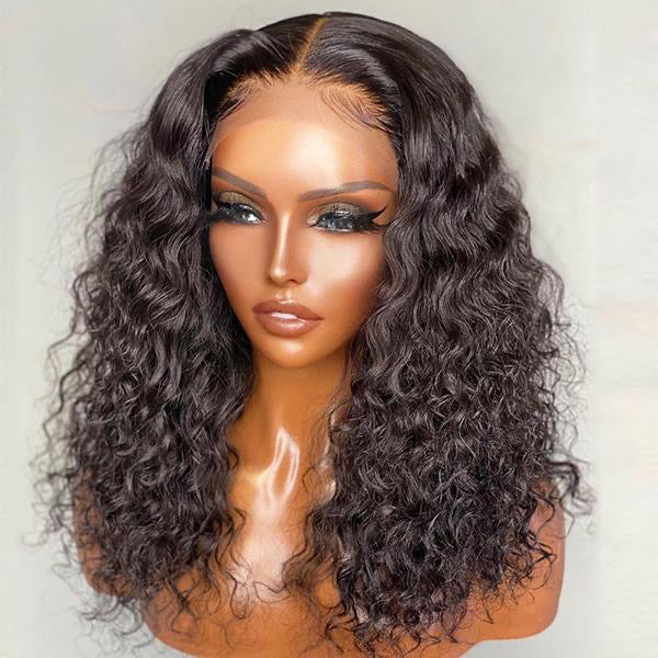 Undetectable Invisible Lace Water Wave 13*4 Frontal Lace Wig  | Real HD Lace