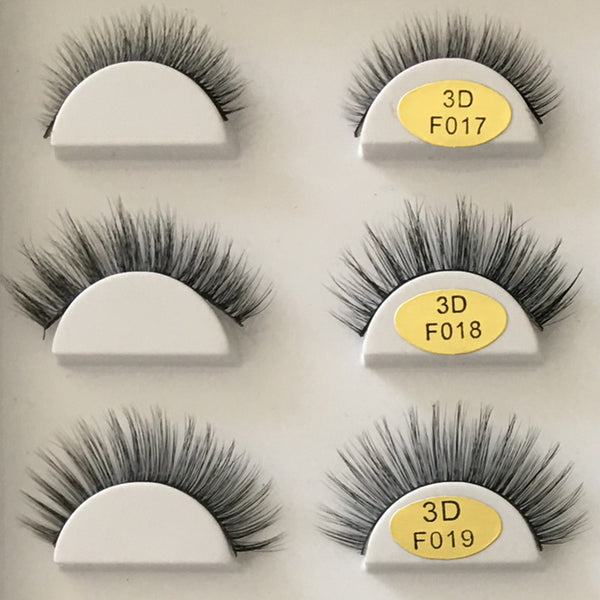 3D Natural Long False Eyelashes Hand Made 【PEGE06】 - pegasuswholesale