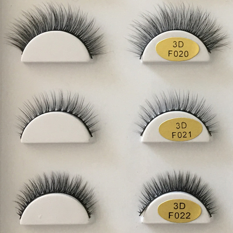3D Natural Long False Eyelashes Hand Made 【PEGE06】 - pegasuswholesale