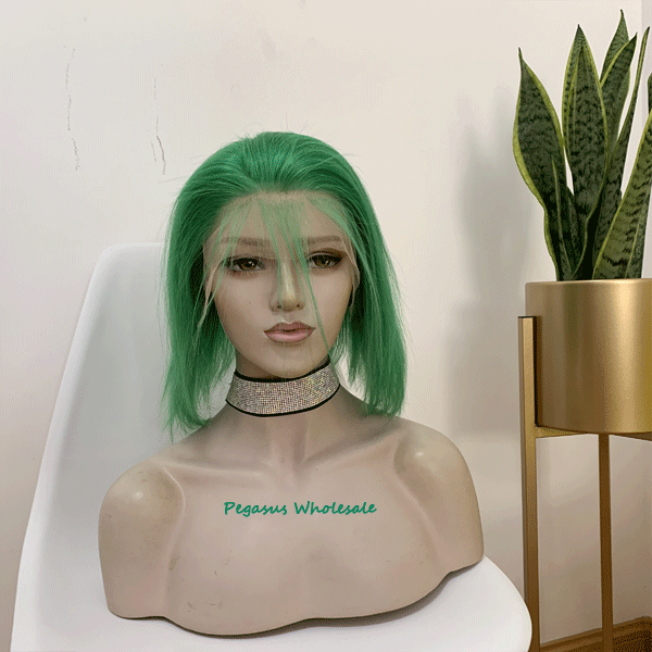 Hot Selling Summer Green Wig - 【PWH091】 - pegasuswholesale