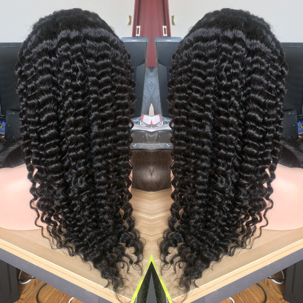 Deep Wave Virgin Hair Wig - pegasuswholesale