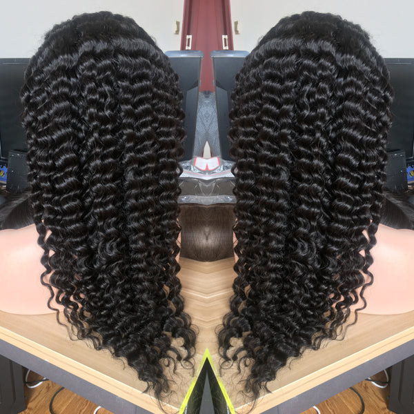 Deep Wave Virgin Hair Wig - pegasuswholesale