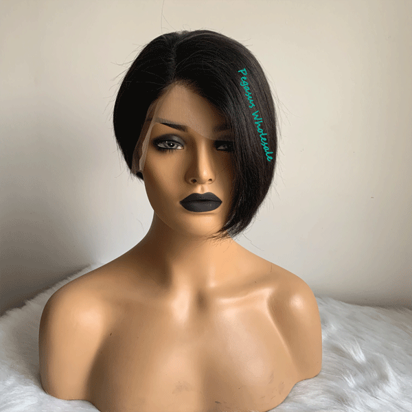 Short Bossy Style Full Lace Wig - 【PWH090】 - pegasuswholesale