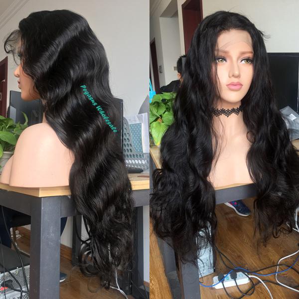13x4 Body Wave Virgin Hair Wig (3 kinds Wig cap available) - pegasuswholesale