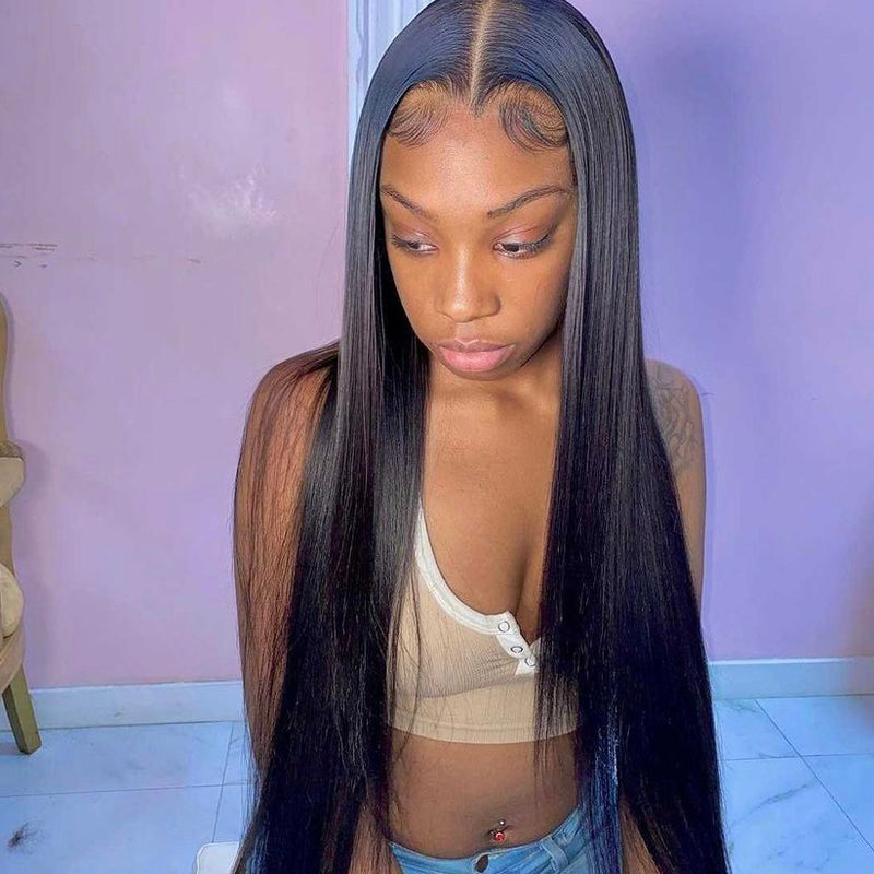Undetectable Invisible Lace Straight 4*4 Closure Lace Wig  | Real HD Lace 【PWH6191】 - pegasuswholesale
