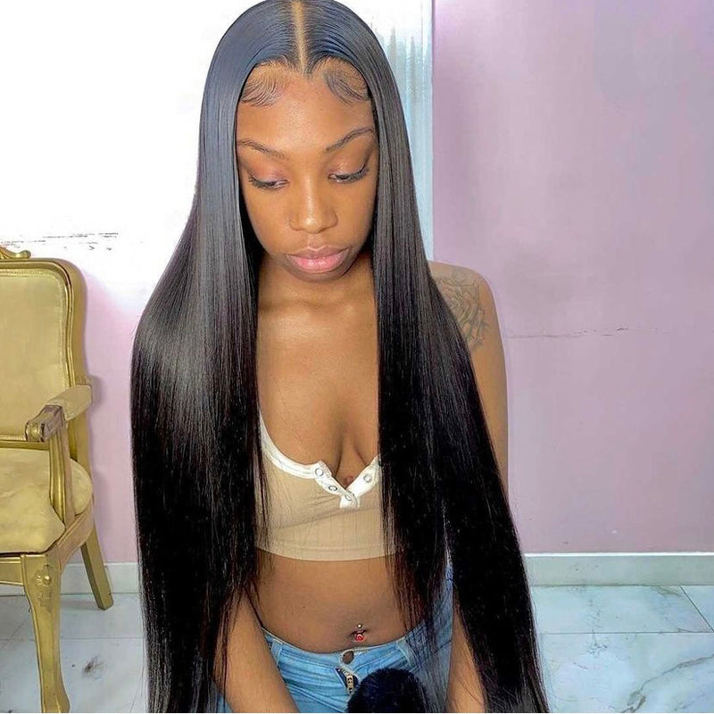 Undetectable Invisible Lace Straight 4*4 Closure Lace Wig  | Real HD Lace 【PWH6191】 - pegasuswholesale