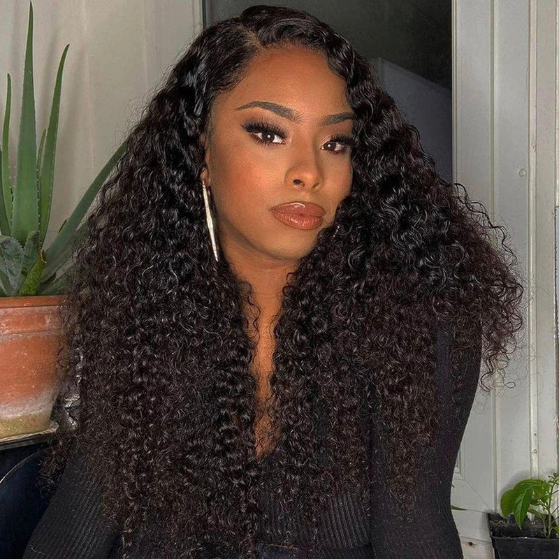 Exotic Curly 4x4 5x5 13x4" Lace Frontal Closure Wig (HD lace/Regular lace)