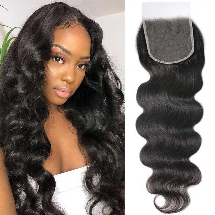 Wholesale 5PCS Body Wave HD Swiss Lace Closure Brazilian Human Hair - pegasuswholesale