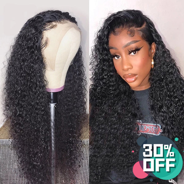 Spanish Curly 13x4 Lace Front Human Hair Wigs 150% - pegasuswholesale