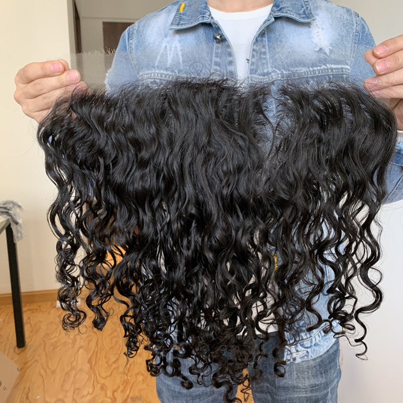 HD LACE LOOSE WAVE CURLY HIGH DEFINITION SWISS LACE 13X4 FRONTAL CLOSURE 【PWH2203】 - pegasuswholesale