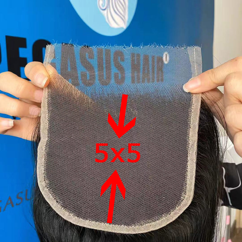 15 Hair Bundles + 5 HD Lace Closure 5X5" - pegasuswholesale