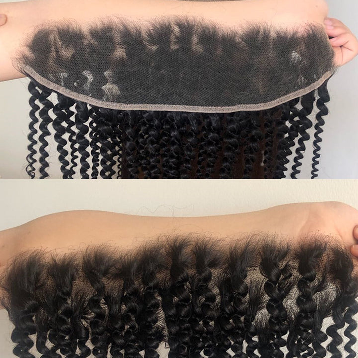 HD LACE KINKY CURLY HIGH DEFINITION SWISS LACE 13X4 LACE FRONTAL CLOSURE HIGH QUALITY 【PWH2202】 - pegasuswholesale