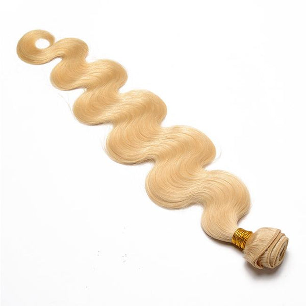 613 Blonde Brazilian Virgin Hair Body Wave 3 Bundles - pegasuswholesale