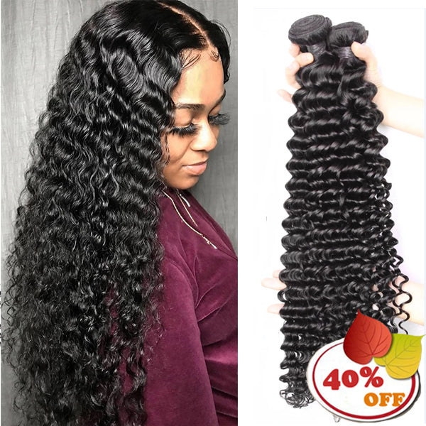 10A deep wave bundles sale cambodian virgin hair weave - pegasuswholesale
