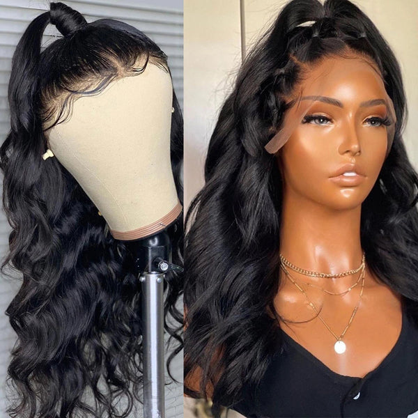 13*4 Body Wave Virgin Hair Wig (3 kinds Wig cap available) - pegasuswholesale
