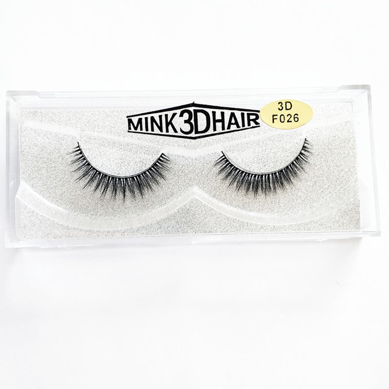 3D Natural Long False Eyelashes Hand Made 【PEGE06】 - pegasuswholesale