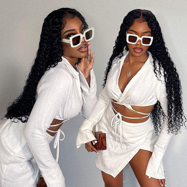 HD Swiss Lace 13x6" Frontal Wigs Deep Wave Human Hair Brazilian - pegasuswholesale