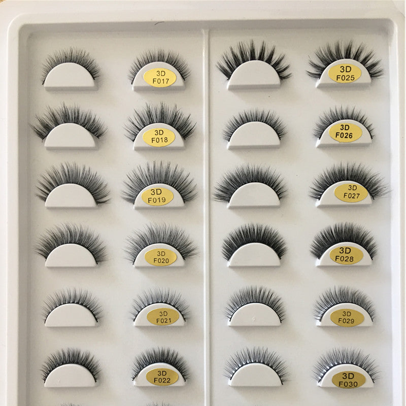 3D Natural Long False Eyelashes Hand Made 【PEGE06】 - pegasuswholesale