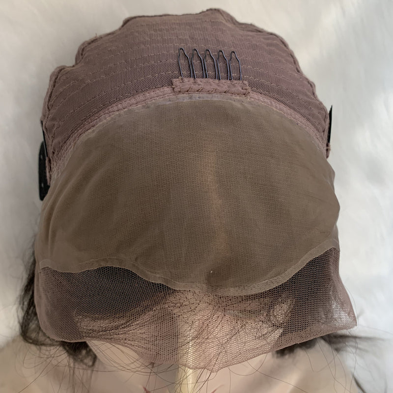 New Pre-Made Fake Scalp Wig Brazilian Virgin Human Hair Lace Front Pre-Made Bold Cap Wig - pegasuswholesale