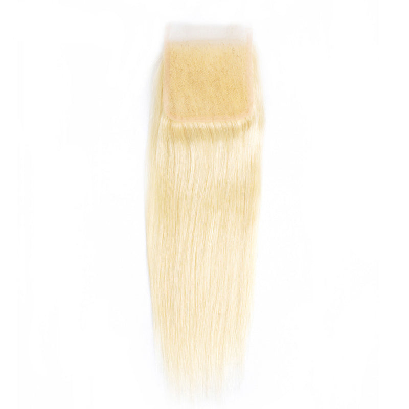 613 Blonde 4X4 Transparent Lace Closure - pegasuswholesale