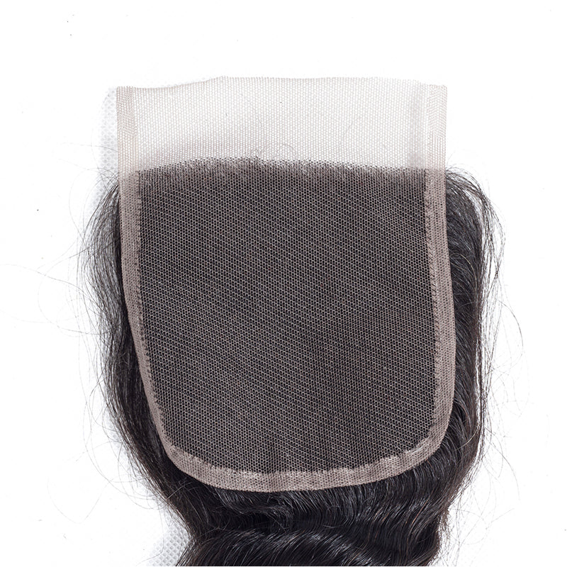 Loose Wave 3 Bundles With 4x4 Lace Closure Brazilian Hair - pegasuswholesale
