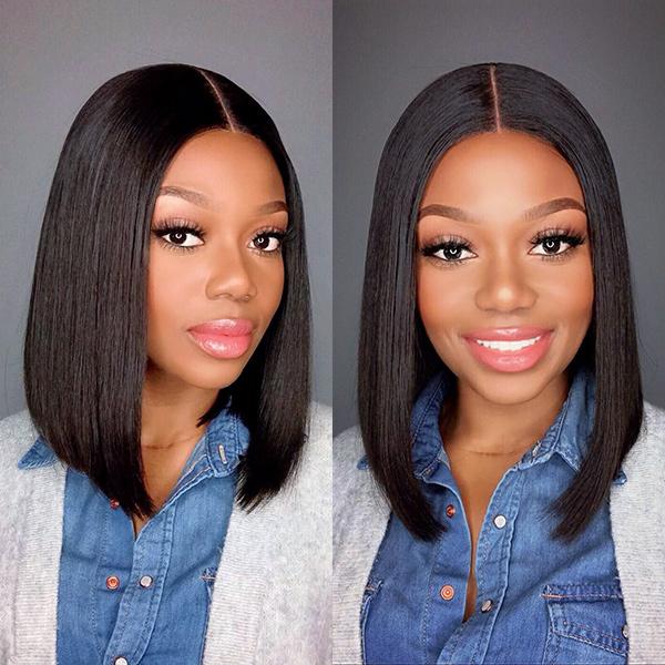 Straight Bob Virgin Hair Wig - pegasuswholesale