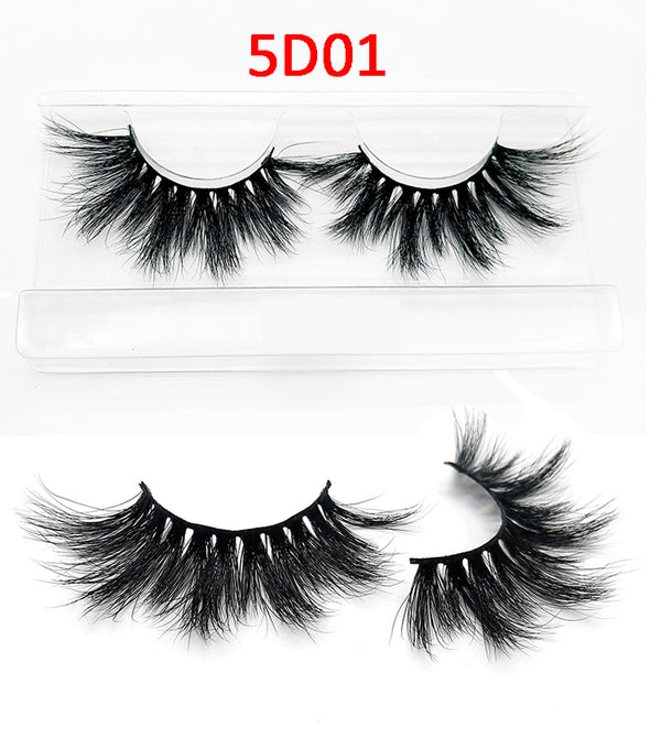 100% Real 5D Mink Eyelashes 【PEGE02】 - pegasuswholesale