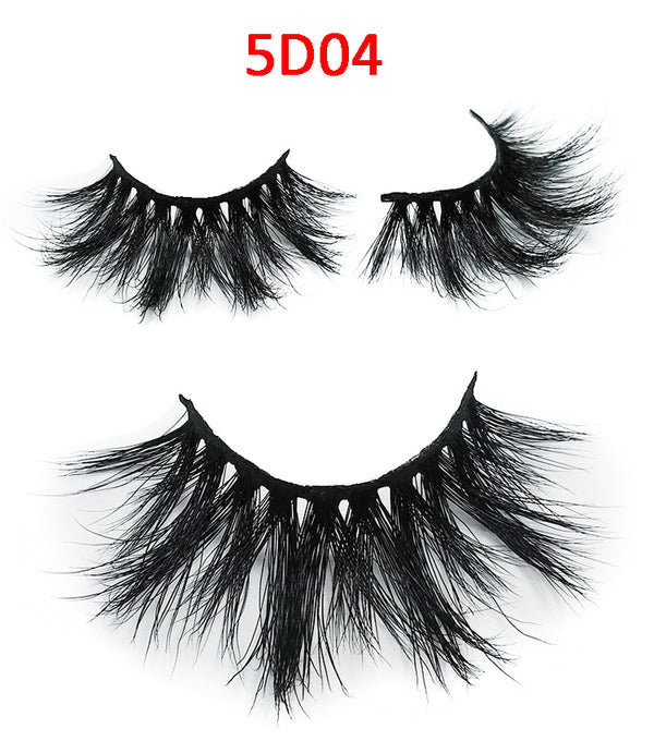 100% Real 5D Mink Eyelashes 【PEGE02】 - pegasuswholesale