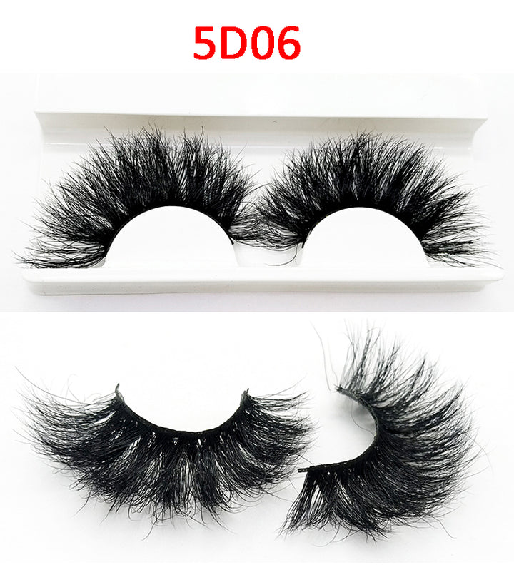 100% Real 5D Mink Eyelashes 【PEGE02】 - pegasuswholesale