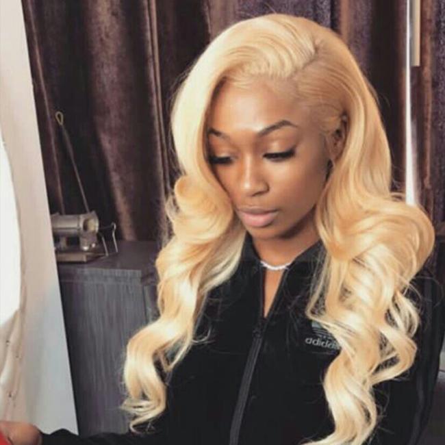 613 Blonde Brazilian Virgin Hair Body Wave 3 Bundles - pegasuswholesale