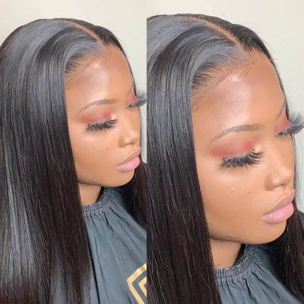 HD lace wig 4x4" closure part, Undetectable Swiss Lace, Preplucked - 【PWH6191】 - pegasuswholesale