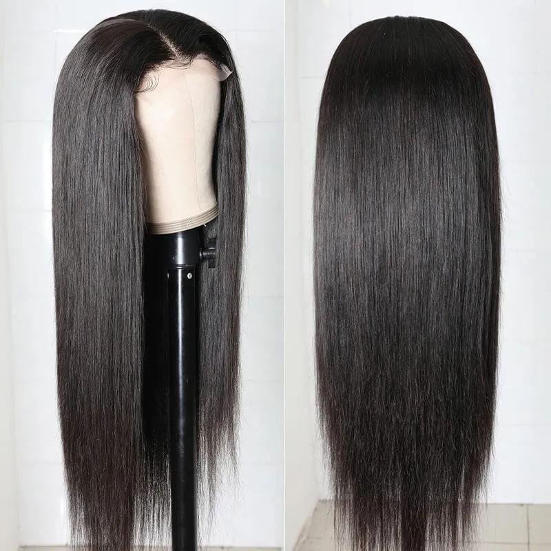 13x6 Transparent Lace Frontal Wigs Straight Hair 5x5 6x6 closure Wigs - pegasuswholesale