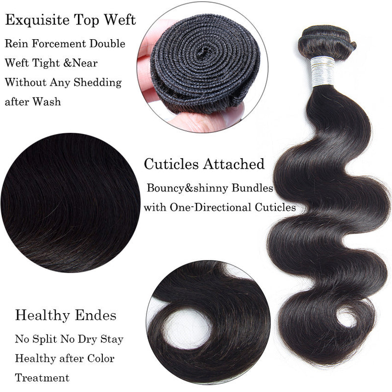 Wholesale 10 Bundles Cheapest Brazilian Human Hair Body Wave - pegasuswholesale