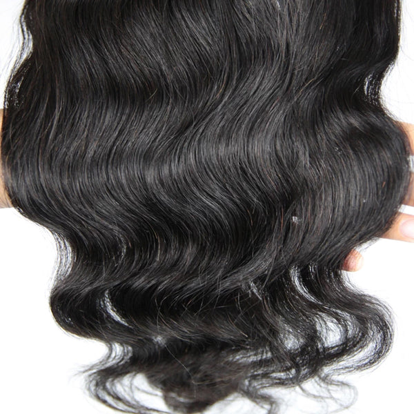 7x7" Transaprent Lace Closure Body Wave Brazilian Human Hair - pegasuswholesale