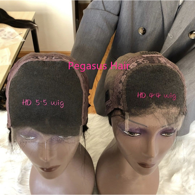 HD Lace Wigs Curly 4x4 5x5 13x4 Lace Frontal Closure Wig Human Hair 【PWH8899】 - pegasuswholesale
