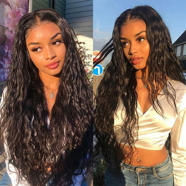 13*4 Natural Wave Virgin Hair Wig  (Full lace wig/Lace front wig/360 lace wig) - pegasuswholesale
