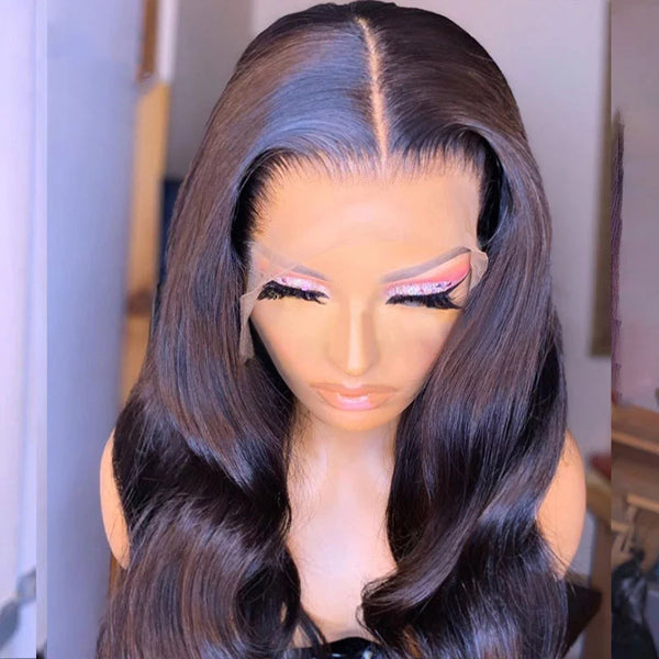 13x6 Transparent Lace Frontal Wigs Body Wave Hair 5x5 6x6 Closure Wigs - pegasuswholesale