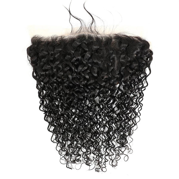 13X6 Transparent Lace Frontal With 2/3/4 Bundles Water Wave Human Hair - pegasuswholesale