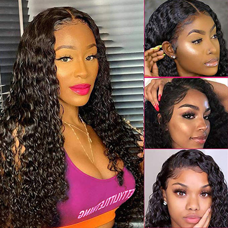 Deep Curly Virgin Hair Wig - pegasuswholesale