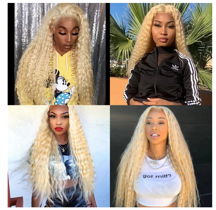 613 Blonde 5 Wigs DEAL 13x4 13x6 Lace Frontal Wig ( Transparent Lace / HD Lace ) - pegasuswholesale