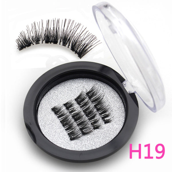 3D Magnetic eyelashes with 3 magnets handmade 【PEGE05】 - pegasuswholesale