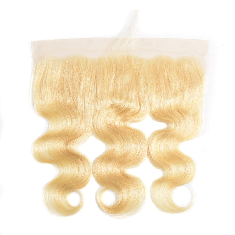 613 Blonde Bundles With 13x4 Frontal Body Wave Human Hair - pegasuswholesale