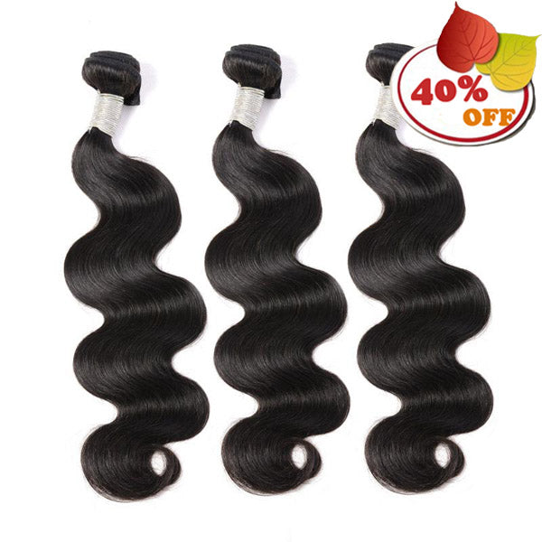 Body Wave Hair Weave 3/4 Bundles 9A Human Hair - pegasuswholesale