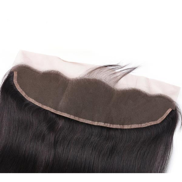 13x4 Lace Frontal With Bundles Straight Human Hair Brazilian - pegasuswholesale