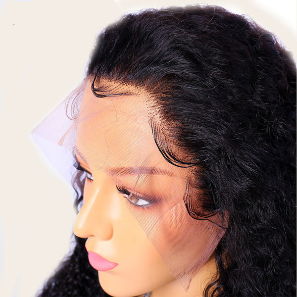 13x6 Transparent Lace Frontal Wigs Curly Hair 6x6 Closure Wigs - pegasuswholesale